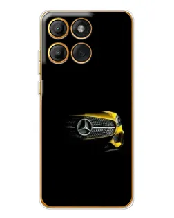 Чехол для Motorola Edge 60 Pro с картинкой «Mercedes — ретро стиль»