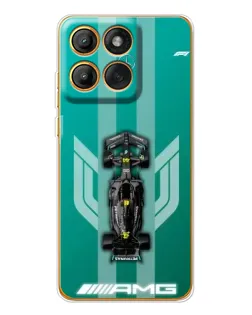 Чехол для Motorola Edge 60 Pro с картинкой «Mercedes AMG Petronas»