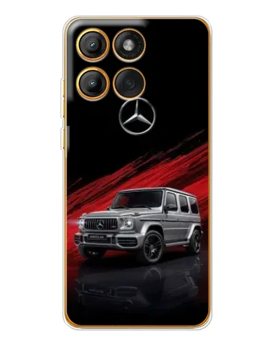 Чехол для Motorola Edge 60 Pro с картинкой «Mercedes G-Class красный»