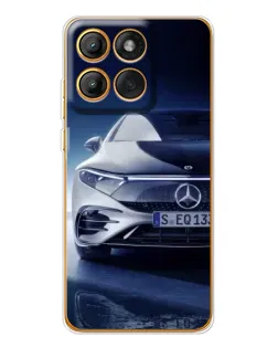 Чехол для Motorola Edge 60 Pro с картинкой «Mercedes EQ — будущее»