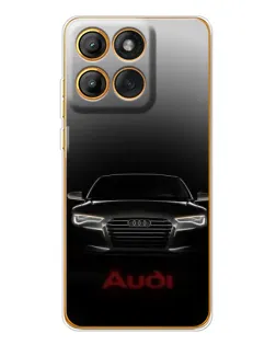 Чохол для Motorola Edge 60 Pro з картинкою «Audi — градієнтний контур»