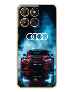 Чохол для Motorola Edge 60 Pro з картинкою «Audi Sport — неон»