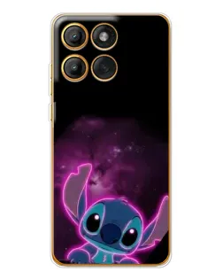 Чехол для Motorola Edge 60 Pro с картинкой «Неоновый Stitch»
