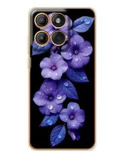 Чехол для Motorola Edge 60 Pro с картинкой «Фиолетовые цветы с росою» Чехол для Motorola Edge 60 Pro с картинкой «Фиолетовые цветы с росою»