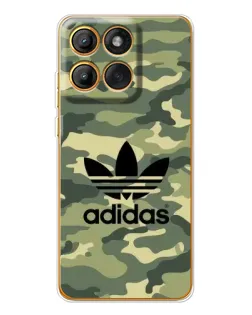 Чехол для Motorola Edge 60 с картинкой «Милитари стиль Adidas»