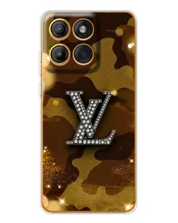 Чехол для Motorola Edge 60 с картинкой «Камуфляжный Louis Vuitton»