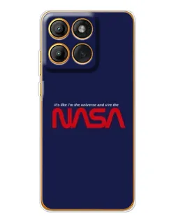 Чехол для Motorola Edge 60 с картинкой «NASA — глубокий космос»