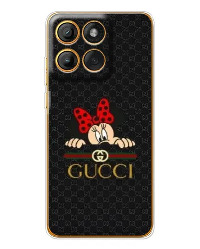 Чехол для Motorola Edge 60 с картинкой «Минни Маус Gucci — черный» Чехол для Motorola Edge 60 с картинкой «Минни Маус Gucci — черный»