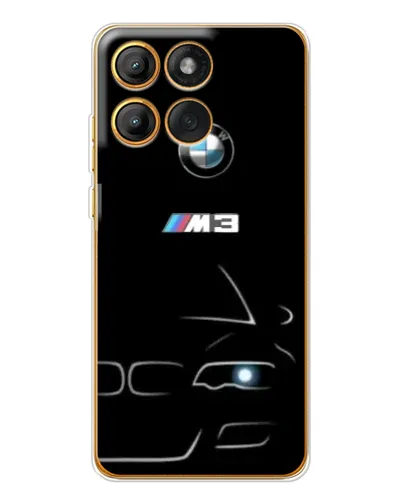 Чехол для Motorola Edge 60 с картинкой «Минималистичный принт BMW M3» Чехол для Motorola Edge 60 с картинкой «Минималистичный принт BMW M3»