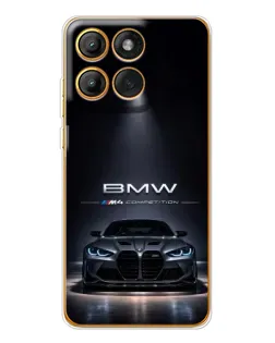 Чехол для Motorola Edge 60 с картинкой «BMW сквозь ночной город» Чехол для Motorola Edge 60 с картинкой «BMW сквозь ночной город»