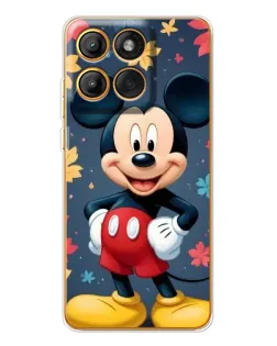 Чехол для Motorola Edge 60 с картинкой «Осенний Mickey Mouse»