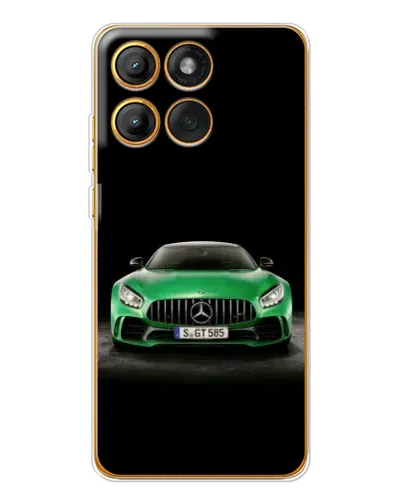 Чехол для Motorola Edge 60 с картинкой «Mercedes — неоновый лого» Чехол для Motorola Edge 60 с картинкой «Mercedes — неоновый лого»