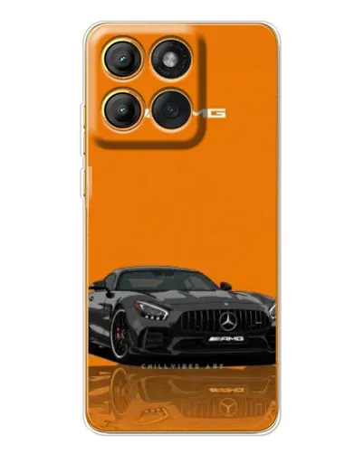 Чехол для Motorola Edge 60 с картинкой «Оранжевый Mercedes AMG» Чехол для Motorola Edge 60 с картинкой «Оранжевый Mercedes AMG»