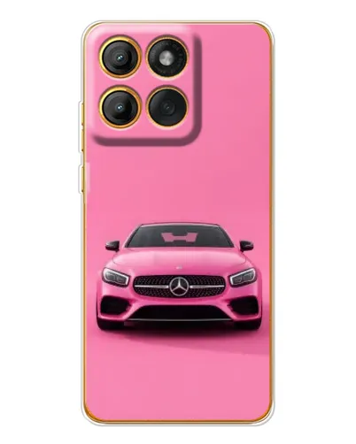 Чехол для Motorola Edge 60 с картинкой «Розовый Mercedes AMG» Чехол для Motorola Edge 60 с картинкой «Розовый Mercedes AMG»