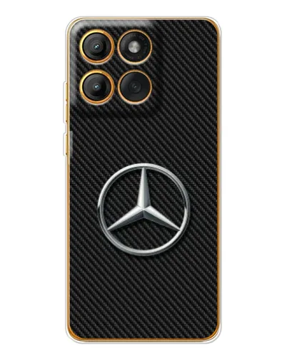 Чехол для Motorola Edge 60 с картинкой «Карбоновый Mercedes стиль» Чехол для Motorola Edge 60 с картинкой «Карбоновый Mercedes стиль»