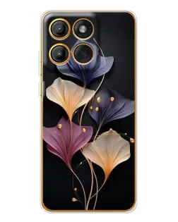 Чехол для Motorola Edge 60 с картинкой «Лиловые цветы грации»