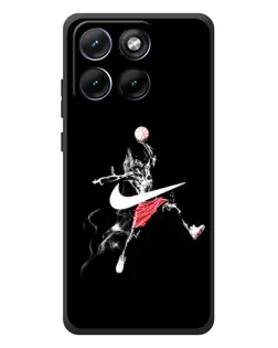 Чехол для Motorola Edge 70 Fusion Plus с картинкой «Jordan Jumpman»