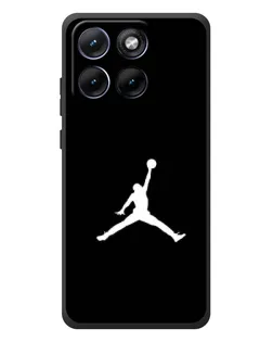 Чехол для Motorola Edge 70 Fusion Plus с картинкой «Jordan Silhouette»