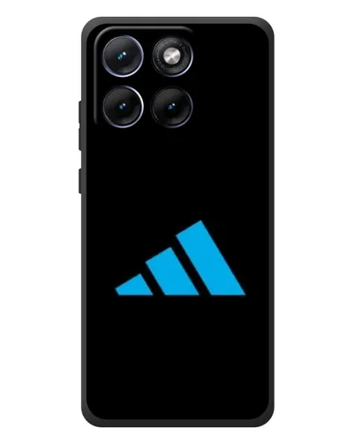 Чохол для Motorola Edge 70 Fusion Plus з картинкою «Adidas Cyan Logo»