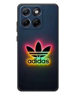 Чохол для Motorola Edge 70 Fusion Plus з картинкою «Неоновий Adidas»