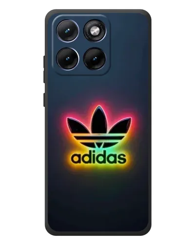 Чохол для Motorola Edge 70 Fusion Plus з картинкою «Неоновий Adidas»