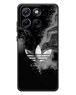 Чохол для Motorola Edge 70 Fusion Plus з картинкою «Абстрактний дим Adidas»