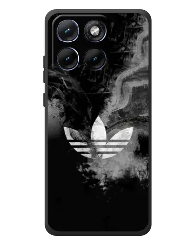 Чохол для Motorola Edge 70 Fusion Plus з картинкою «Абстрактний дим Adidas»
