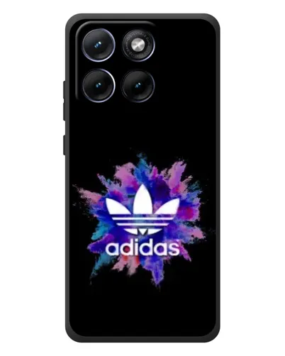 Чохол для Motorola Edge 70 Fusion Plus з картинкою «Вибух фарб Adidas»