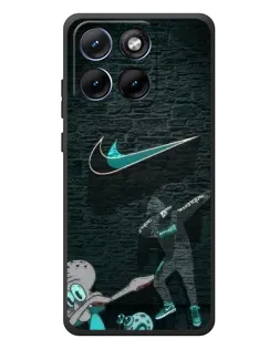 Чохол для Motorola Edge 70 Fusion Plus з картинкою «Спортивний арт Nike»