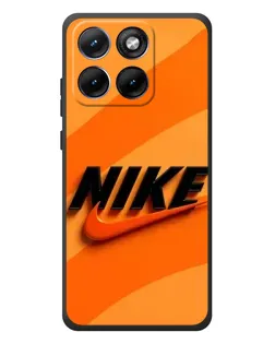Чохол для Motorola Edge 70 Fusion Plus з картинкою «Помаранчевий драйв Nike»