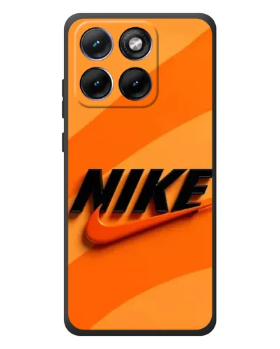 Чохол для Motorola Edge 70 Fusion Plus з картинкою «Помаранчевий драйв Nike»