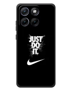 Чохол для Motorola Edge 70 Fusion Plus з картинкою «Текстовий принт Nike»
