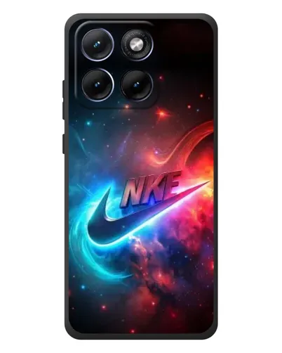 Чохол для Motorola Edge 70 Fusion Plus з картинкою «Вогняний логотип Nike»
