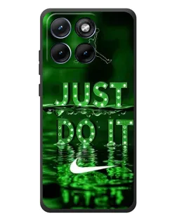 Чохол для Motorola Edge 70 Fusion Plus з картинкою «Зелений неоновий Nike»