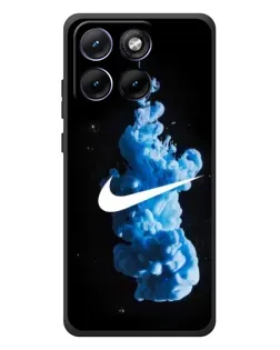 Чохол для Motorola Edge 70 Fusion Plus з картинкою «Nike та синій дим»