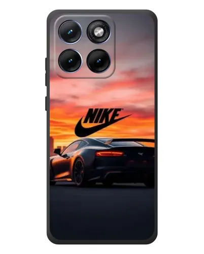 Чохол для Motorola Edge 70 Fusion Plus з картинкою «Nike та суперкар»