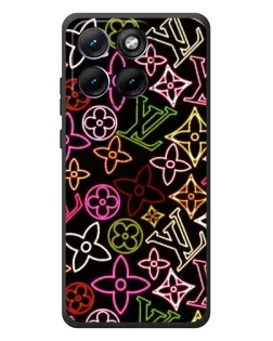 Чохол для Motorola Edge 70 Fusion Plus з картинкою «Неоновий мікс Nike»