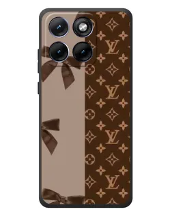 Чохол для Motorola Edge 70 Fusion Plus з картинкою «Louis Vuitton — банти»