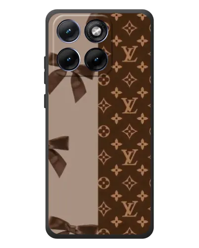 Чохол для Motorola Edge 70 Fusion Plus з картинкою «Louis Vuitton — банти»
