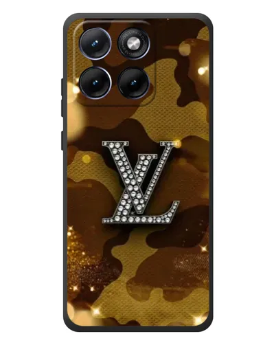 Чохол для Motorola Edge 70 Fusion Plus з картинкою «Камуфляжний Louis Vuitton»