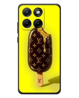 Чохол для Motorola Edge 70 Fusion Plus з картинкою «Морозиво від LV»