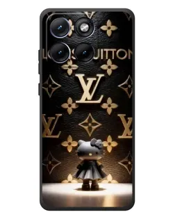 Чохол для Motorola Edge 70 Fusion Plus з картинкою «Монограма з фігурою»