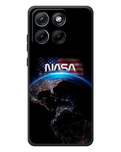 Чохол для Motorola Edge 70 Fusion Plus з картинкою «Земля з космосу NASA»