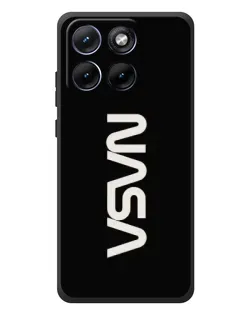 Чохол для Motorola Edge 70 Fusion Plus з картинкою «NASA — вертикальний логотип»