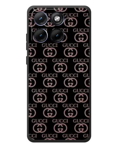 Чохол для Motorola Edge 70 Fusion Plus з картинкою «Класична монограма Gucci»