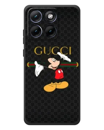 Чохол для Motorola Edge 70 Fusion Plus з картинкою «Міккі Маус Gucci»