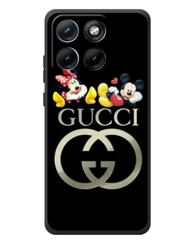 Чохол для Motorola Edge 70 Fusion Plus з картинкою «Gucci — герої Disney»