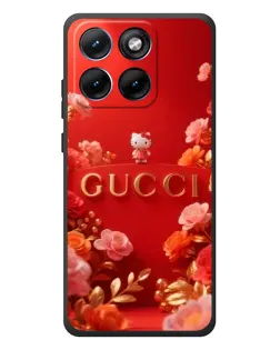 Чохол для Motorola Edge 70 Fusion Plus з картинкою «Gucci — золотий сад»