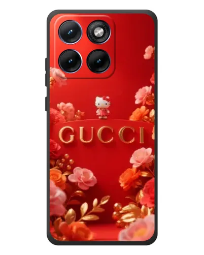 Чохол для Motorola Edge 70 Fusion Plus з картинкою «Gucci — золотий сад»