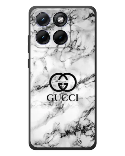 Чохол для Motorola Edge 70 Fusion Plus з картинкою «Gucci — мармуровий шик»